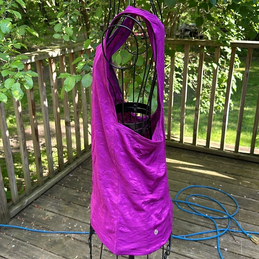 Lululemon Burn Out Purple Tank Burnout Workout Top​​ - Picture 3 of 7